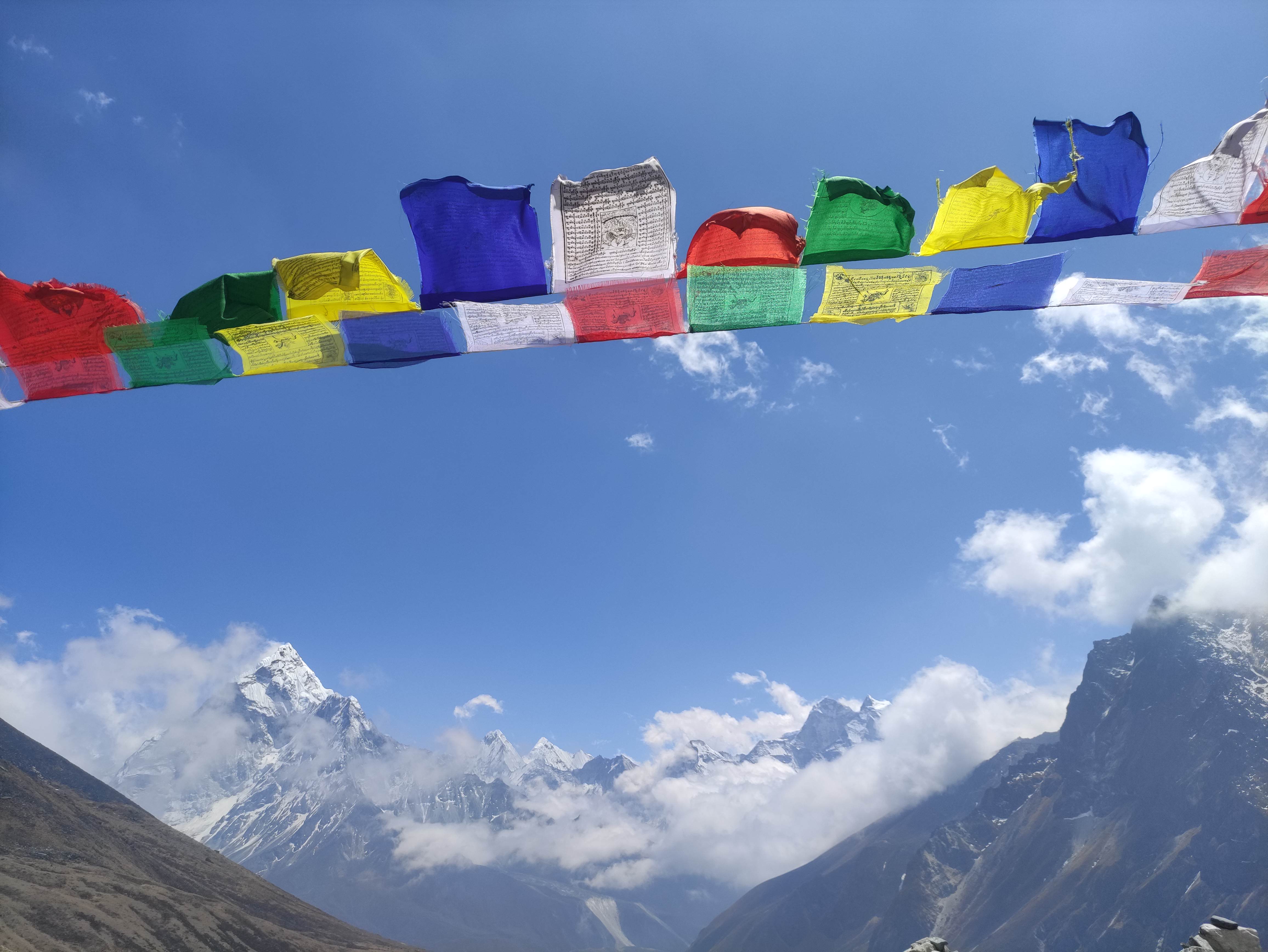 Khumbu valley near Everest Base Camp (5364 m)
