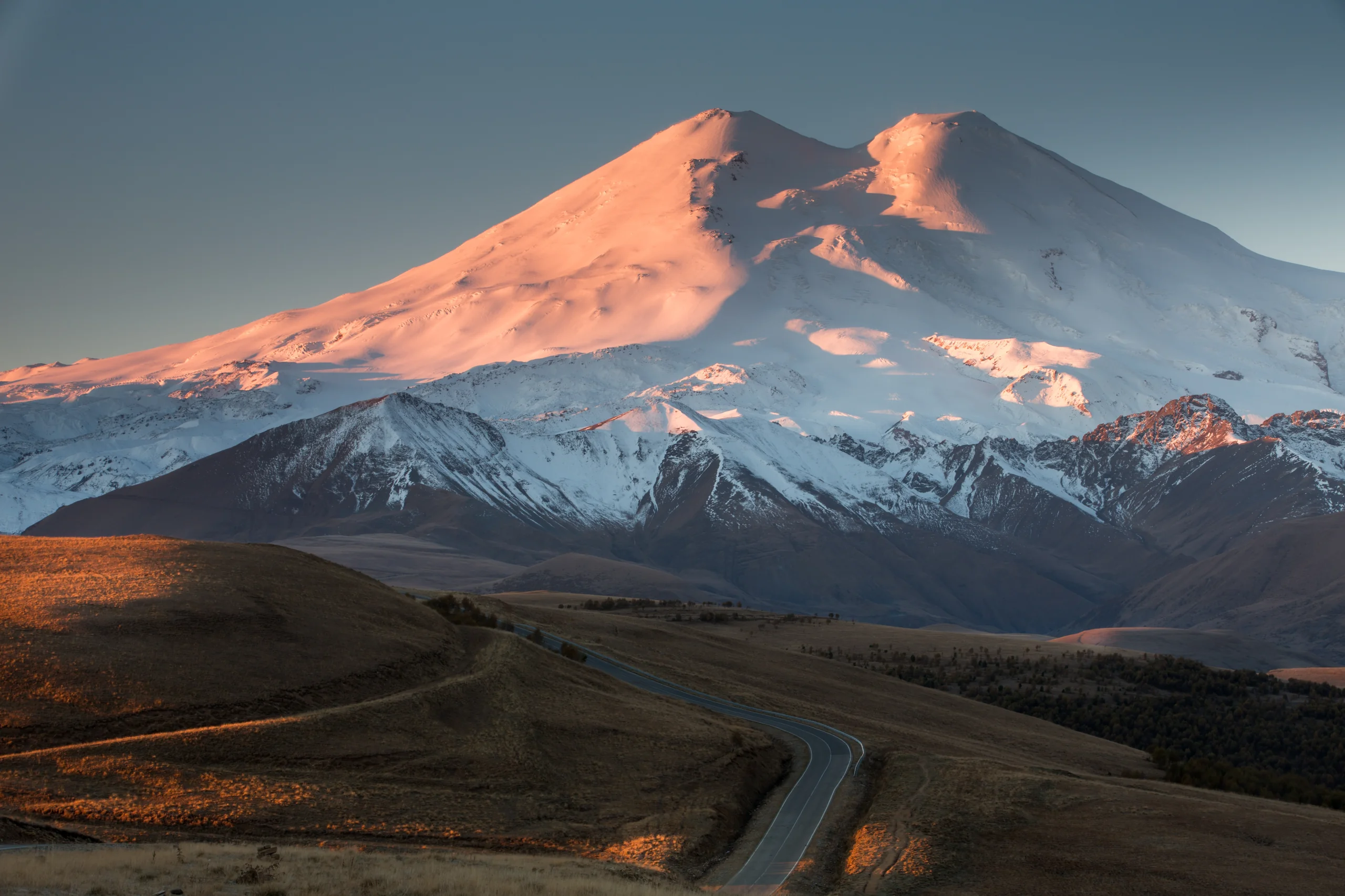 Góra Kazbek – widok